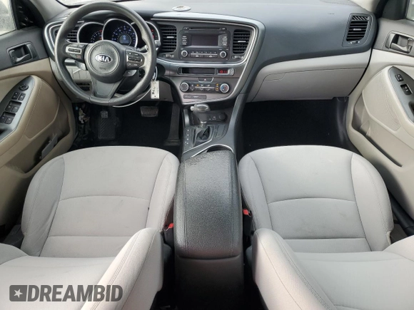 2015 Kia Optima LX z VIN KNAGM4A75F5590016, wystawiony jako Copart lot #48321155 z przebiegiem 112 720 mil mil oraz Czysty tytuł • Clean title. Historia ofert i sprzedaży dostępna na DreamBid. Obrazek 8.
