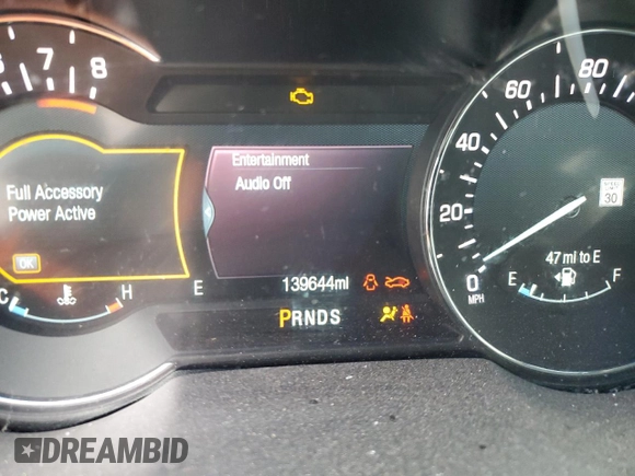 2015 Lincoln MKZ with VIN 3LN6L2J99FR628945, listed as a Copart auction lot 50573555 with 139,644 mi miles and Salvage title. Bid and sale history available at DreamBid. Image 9.
