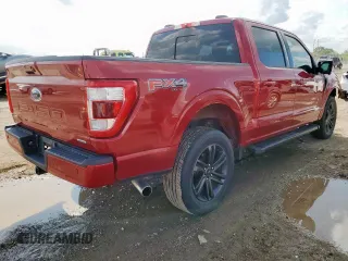 2022 Ford F-150 XL with VIN 1FTFW1E88NFA11166, listed as a Copart auction lot 58990555 with 49,445 mi miles and Clean title. Bid and sale history available at DreamBid. Image 3.