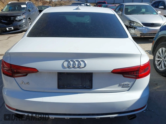 2017 Audi A4 Season of Audi ultra Premium with VIN WAUKMAF46HN050460, listed as a IAAI auction lot 41564088 with 126,988 mi miles. Bid and sale history available at carsss.com. Image 17.