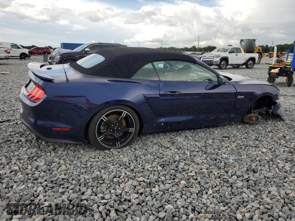 2019 Ford Mustang GT Premium with VIN 1FATP8FF2K5124544, listed as a Copart auction lot 65236465 with 92,874 mi miles and Non repairable. Bid and sale history available at DreamBid. Image 3.