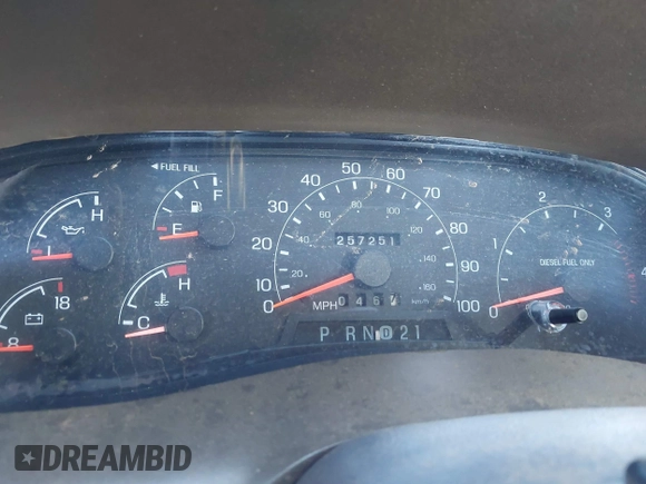 2000 Ford Excursion XLT с VIN 1FMSU41F6YED19436, выставлен на аукционе IAAI как лот 41787604 с пробегом 257 251 миль миль и . История ставок и продаж доступна на DreamBid. Изображение 7.