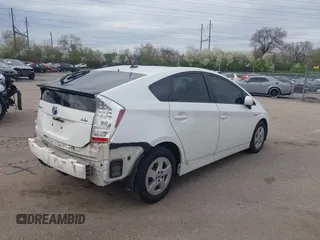 2011 Toyota Prius I with VIN JTDKN3DU3B0266401, listed as a IAAI auction lot 41951276 with 222,102 mi miles and . Bid and sale history available at DreamBid. Image 18.