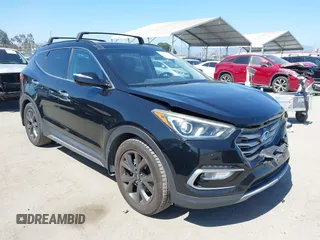 2018 Hyundai Santa Fe Ultimate with VIN 5XYZW4LAXJG551792, listed as a IAAI auction lot 42414750 with 144,327 mi miles and . Bid and sale history available at DreamBid. Image 1.