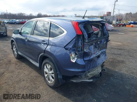 2013 Honda CR-V EX with VIN 2HKRM4H50DH634761, listed as a IAAI auction lot 41882899 with 70,535 mi miles. Bid and sale history available at carsss.com. Image 6.