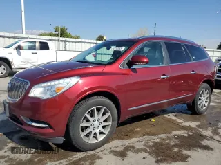 2017 Buick Enclave Leather with VIN 5GAKVBKD2HJ332373, listed as a Copart auction lot 54253585 with 153,394 mi miles and Salvage Title. Bid and sale history available at carsss.com. Image 1.