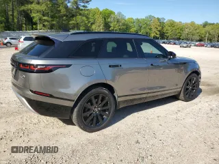 2020 Land Rover Range Rover Velar R-Dynamic S with VIN SALYK2EX4LA239296, listed as a Copart auction lot 53609615 with 89,264 mi miles and Salvage title. Bid and sale history available at DreamBid. Image 3.