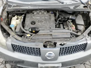 2006 Nissan Quest S Special Edition with VIN 5N1BV28U16N112908, listed as a Copart auction lot 43784285 with 124,729 mi miles and Salvage Title. Bid and sale history available at carsss.com. Image 12.