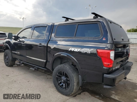 2019 Nissan Titan Pro-4X z VIN 1N6AA1E53KN508400, wystawiony jako Copart lot #54344865 z przebiegiem 59 028 mil mil oraz Szkoda całkowita • Salvage title. Historia ofert i sprzedaży dostępna na DreamBid. Obrazek 2.