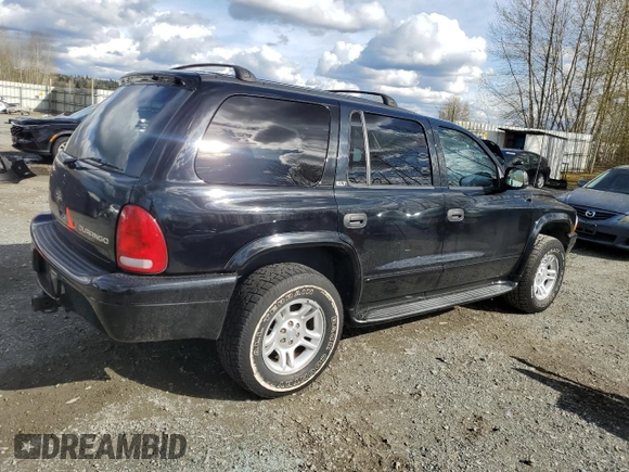 2002 Dodge Durango SLT z VIN 1B4HS48N02F179268, wystawiony jako Copart lot #51459765 z przebiegiem 210 934 mil mil oraz Czysty tytuł • Clean title. Historia ofert i sprzedaży dostępna na DreamBid. Obrazek 3.