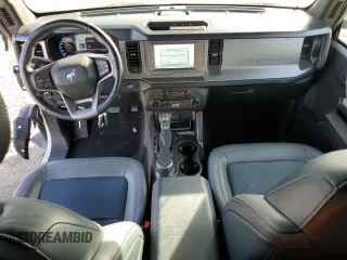 2022 Ford Bronco with VIN 1FMDE5CP0NLB48255, listed as a Copart auction lot 86614524 with 16,826 mi miles and Salvage title. Bid and sale history available at DreamBid. Image 8.