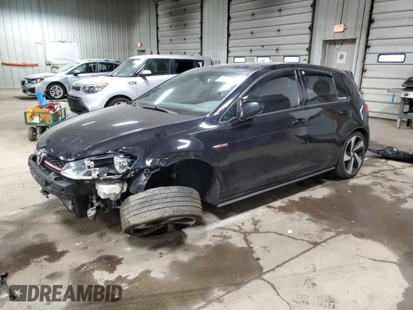 2015 Volkswagen Golf GTI Autobahn w/Performance Pkg with VIN 3VW447AU7FM101829, listed as a Copart auction lot 85468914 with 115,767 mi miles and Non Repairable. Bid and sale history available at carsss.com. Image 1.
