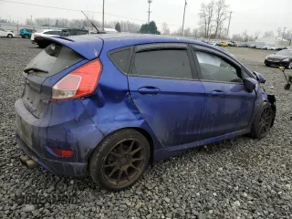2015 Ford Fiesta ST with VIN 3FADP4GX8FM124018, listed as a Copart auction lot 43229785 with 85,972 mi miles and Salvage Title. Bid and sale history available at carsss.com. Image 3.