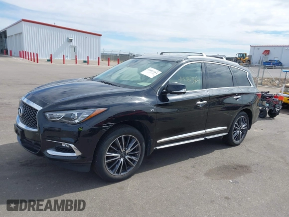 2017 Infiniti QX60 with VIN 5N1DL0MM0HC501577, listed as a IAAI auction lot 41887364 with 124,602 mi miles and . Bid and sale history available at DreamBid. Image 17.