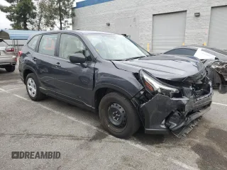 2024 Subaru Forester with VIN JF2SKAAC7RH477168, listed as a Copart auction lot 42753315 with 4,550 mi miles and Salvage title. Bid and sale history available at DreamBid. Image 4.