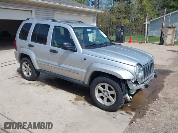 2005 Jeep Liberty Limited with VIN 1J4GL58K05W726738, listed as a IAAI auction lot 42118438 with 62,369 mi miles and . Bid and sale history available at DreamBid. Image 1.