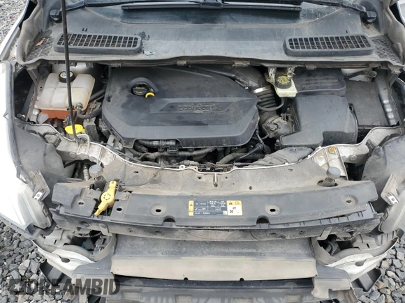2014 Ford Escape SE with VIN 1FMCU9GX3EUE14152, listed as a Copart auction lot 45697065 with 116,278 mi miles and Salvage Title. Bid and sale history available at carsss.com. Image 13.
