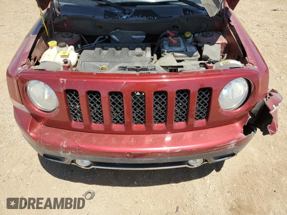 2014 Jeep Patriot Limited with VIN 1C4NJPCB6ED645325, listed as a Copart auction lot 59924305 with 69,705 mi miles and Salvage title. Bid and sale history available at DreamBid. Image 12.