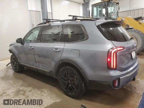 2023 Kia Telluride SX Prestige с VIN 5XYP5DGC2PG368708, выставлен на аукционе Copart как лот 46637905 с пробегом 12 089 миль миль и Списание • Salvage title. История ставок и продаж доступна на DreamBid. Изображение 2.