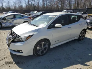 2019 Nissan LEAF SV z VIN 1N4AZ1CP5KC308569, wystawiony jako Copart lot #48435865 z przebiegiem 66 155 mil mil oraz Szkody całkowita. Historia ofert i sprzedaży dostępna na DreamBid. Obrazek 1.
