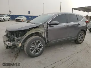 2022 Honda CR-V EX with VIN 5J6RW1H54NA015673, listed as a Copart auction lot 43639825 with 23,135 mi miles and Salvage Title. Bid and sale history available at carsss.com. Image 1.