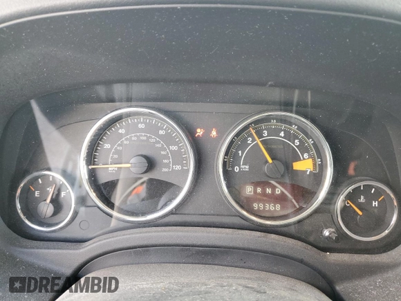2017 Jeep Compass High Altitude with VIN 1C4NJCEBXHD163029, listed as a Copart auction lot 49732545 with 99,368 mi miles and Salvage Title. Bid and sale history available at carsss.com. Image 9.