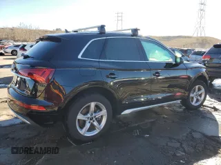 2024 Audi Q5 Premium with VIN WA1ABAFY7R2067157, listed as a Copart auction lot 83634674 with 4,340 mi miles and Salvage Title. Bid and sale history available at carsss.com. Image 3.