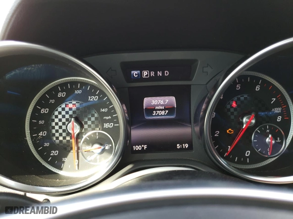 2018 Mercedes-Benz SLC with VIN WDDPK3JAXJF154155, listed as a Copart auction lot 61274323 with NaN miles. Bid and sale history available at carsss.com. Image 9.