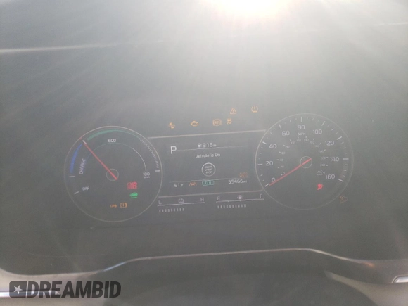 2022 Kia Sorento EX with VIN KNDRH4LG2N5084932, listed as a Copart auction lot 41576695 with 55,466 mi miles and Salvage title. Bid and sale history available at DreamBid. Image 9.