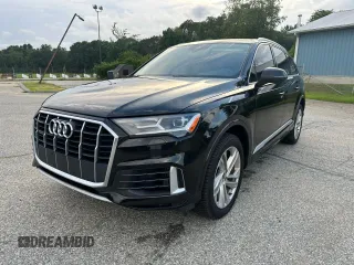 2021 Audi Q7 Premium Plus z VIN WA1LXAF78MD017379, wystawiony jako Copart lot #65096125 z przebiegiem 104 318 mil mil oraz Czysty tytuł • Clean title. Historia ofert i sprzedaży dostępna na DreamBid. Obrazek 2.