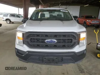 2022 Ford F-150 XL with VIN 1FTMF1CB4NKD23966, listed as a Copart auction lot 55717665 with 80,386 mi miles and Salvage title. Bid and sale history available at DreamBid. Image 5.