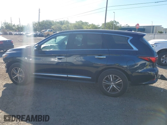 2020 Infiniti QX60 LUXE with VIN 5N1DL0MMXLC526804, listed as a IAAI auction lot 41847277 with 131,121 mi miles. Bid and sale history available at carsss.com. Image 14.