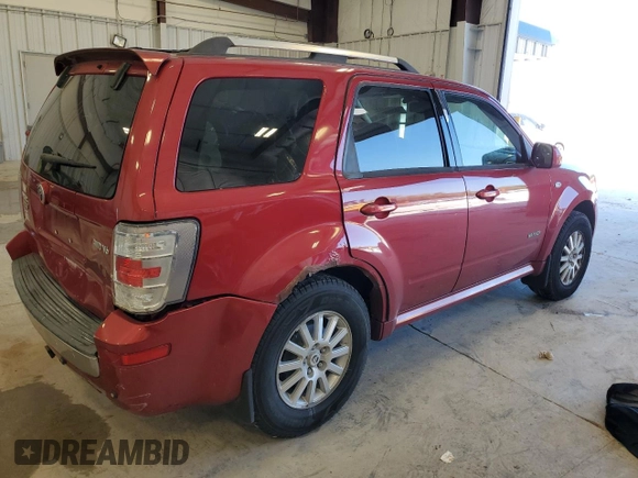 2008 Mercury Mariner Premier z VIN 4M2CU97138KJ00026, wystawiony jako Copart lot #79834224 z przebiegiem 185 163 mil mil oraz Nie do naprawy. Historia ofert i sprzedaży dostępna na DreamBid. Obrazek 3.