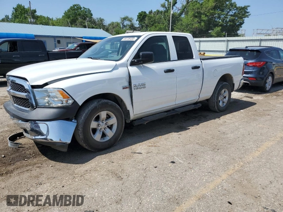 2018 Ram 1500 Tradesman with VIN 1C6RR6FT6JS304416, listed as a Copart auction lot 59726455 with 69,790 mi miles and Salvage title. Bid and sale history available at DreamBid. Image 1.