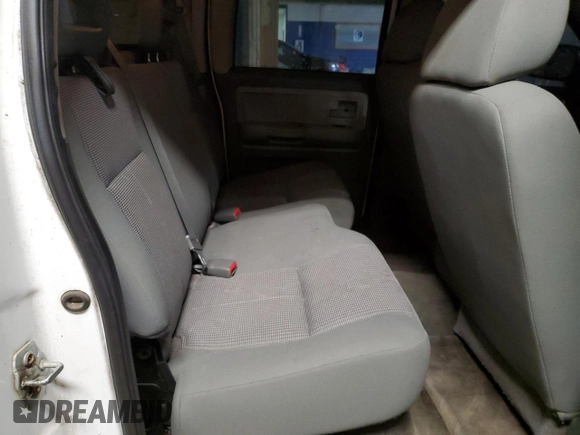 2007 Dodge Dakota SLT with VIN 1D7HE48KX7S212491, listed as a Copart auction lot 47385865 with 135,691 mi miles and Salvage Title. Bid and sale history available at DreamBid. Image 10.