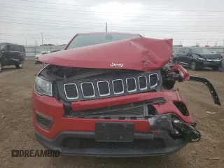 2019 Jeep Compass Sport with VIN 3C4NJCABXKT715569, listed as a Copart auction lot 53742685 with Not provided miles and Salvage title. Bid and sale history available at DreamBid. Image 5.