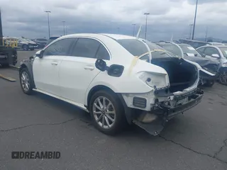 2019 Mercedes-Benz A 220 with VIN WDD3G4EB2KW022730, listed as a IAAI auction lot 41772751 with 85,508 mi miles and . Bid and sale history available at DreamBid. Image 3.