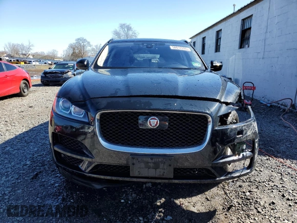 2019 Jaguar F-Pace 25t Prestige with VIN SADCK2FX5KA351866, listed as a Copart auction lot 50012205 with 51,464 mi miles and Salvage Title. Bid and sale history available at DreamBid. Image 5.
