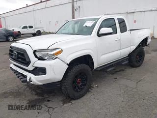 2022 Toyota Tacoma SR with VIN 3TYSX5EN1NT010664, listed as a IAAI auction lot 41642295 with 29,848 mi miles and . Bid and sale history available at DreamBid. Image 18.