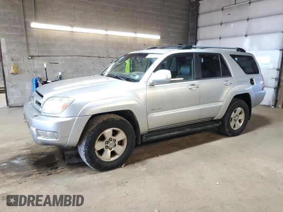 2004 Toyota 4Runner SR5 with VIN JTEBU14R640042248, listed as a Copart auction lot 53827325 with 184,290 mi miles and Clean Title. Bid and sale history available at DreamBid. Image 1.
