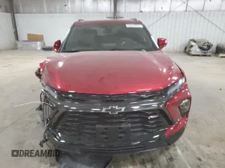 2024 Chevrolet Blazer RS with VIN 3GNKBKRS7RS149456, listed as a Copart auction lot 55678635 with 6,878 mi miles and Salvage title. Bid and sale history available at DreamBid. Image 5.
