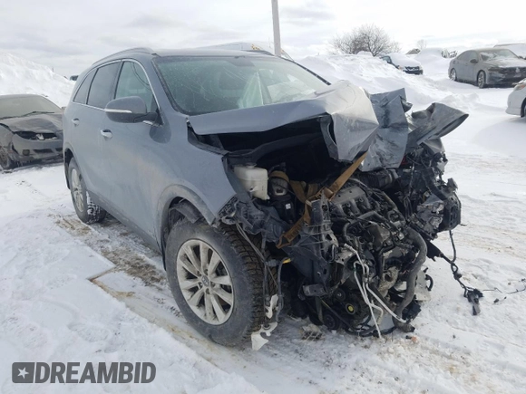 2020 Kia Sorento LX V6 with VIN 5XYPGDA54LG695044, listed as a Copart auction lot 45395885 with 0 mi miles and Salvage Title. Bid and sale history available at carsss.com. Image 4.