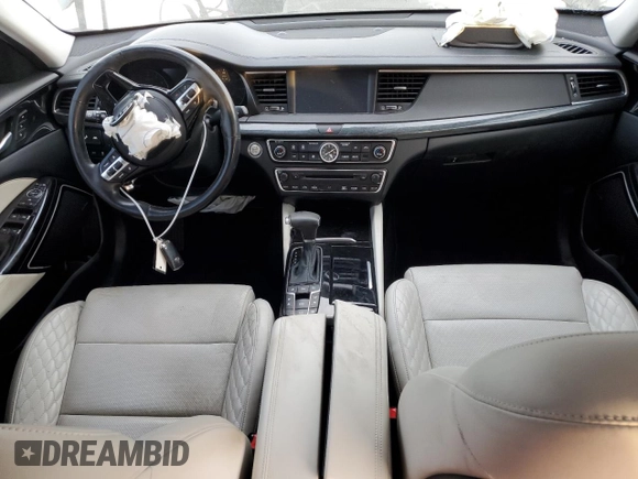 2017 Kia Cadenza Limited with VIN KNALC4J18H5069923, listed as a Copart auction lot 84475144 with 36,157 mi miles and Salvage Title. Bid and sale history available at carsss.com. Image 8.