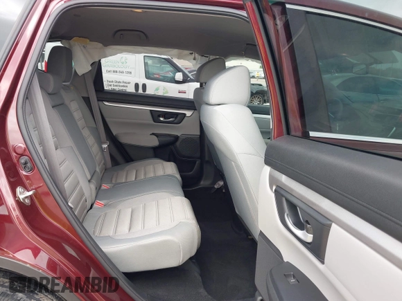 2019 Honda CR-V LX with VIN 2HKRW5H38KH409192, listed as a IAAI auction lot 41963242 with 38,114 mi miles. Bid and sale history available at carsss.com. Image 8.