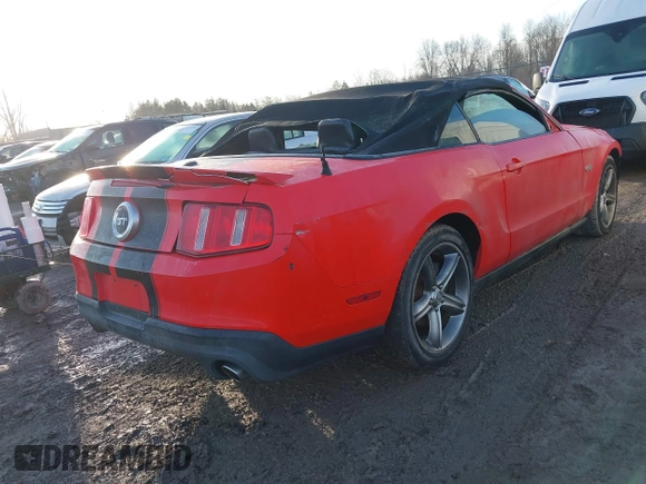 2011 Ford Mustang GT with VIN 1ZVBP8FF8B5124146, listed as a IAAI auction lot 41768128 with 85,264 mi miles and . Bid and sale history available at DreamBid. Image 4.