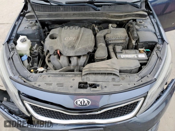 2015 Kia Optima LX with VIN 5XXGM4A76FG383391, listed as a Copart auction lot 55322155 with 168,430 mi miles and Salvage Title. Bid and sale history available at carsss.com. Image 11.