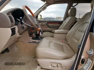 2000 Lexus LX 470 with VIN JT6HT00W8Y0118377, listed as a Copart auction lot 55614435 with 230,542 mi miles and Clean Title. Bid and sale history available at carsss.com. Image 7.