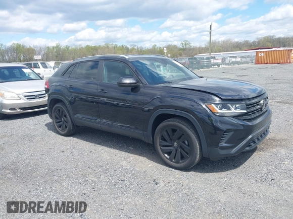 2021 Volkswagen Atlas S with VIN 1V2GC2CA3MC201495, listed as a IAAI auction lot 42044554 with 33,097 mi miles and . Bid and sale history available at DreamBid. Image 1.