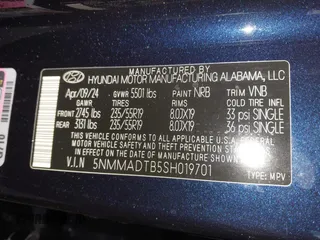 2025 Genesis GV70 2.5T with VIN 5NMMADTB5SH019701, listed as a IAAI auction lot 41728630 with 15,989 mi miles and . Bid and sale history available at DreamBid. Image 9.