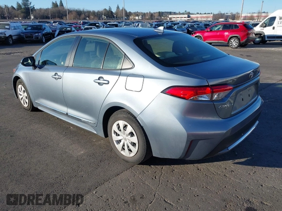 2021 Toyota Corolla L with VIN JTDDPMAE2MJ158287, listed as a IAAI auction lot 41557867 with 56,126 mi miles and . Bid and sale history available at DreamBid. Image 3.